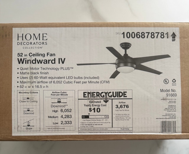 Home Decorators Collection Windward IV Ceiling Fan