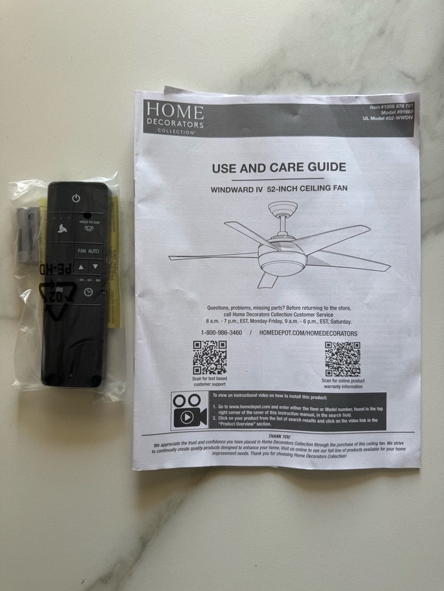Home Decorators Collection Windward IV Ceiling Fan - photo 3