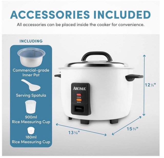 Aroma Commercial Rice Cooker - photo 5
