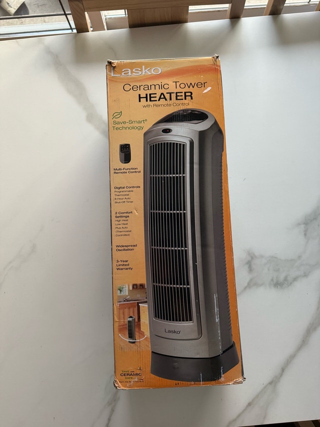 Lasko Ceramic Tower Heater - photo 2