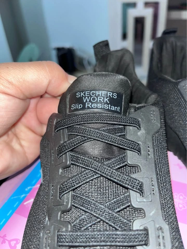 NEED OUT BY 09/05! Skechers Work Slip Resistant Shoes - photo 3
