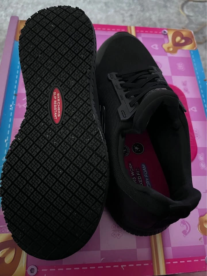 NEED OUT BY 09/05! Skechers Work Slip Resistant Shoes - photo 5