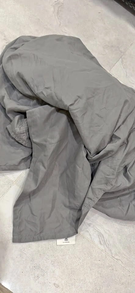 Hometrends Gray Flat Sheet (Double/Queen)