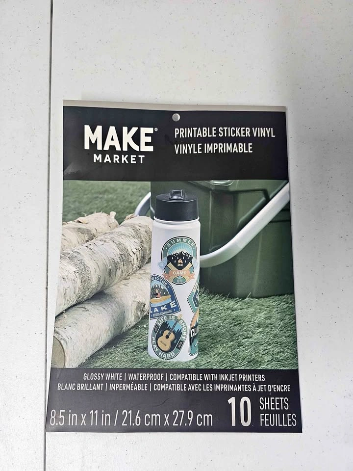 Inkjet sticker paper (never used)