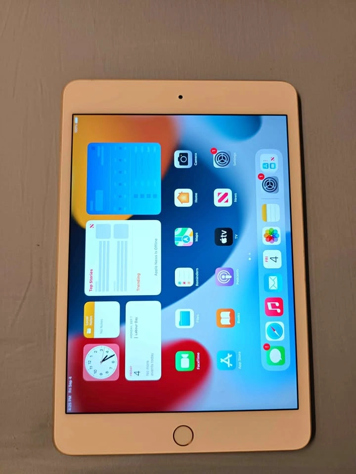 iPad Mini 4 128GB WiFi 7.9" Gold Tablet Good Condition