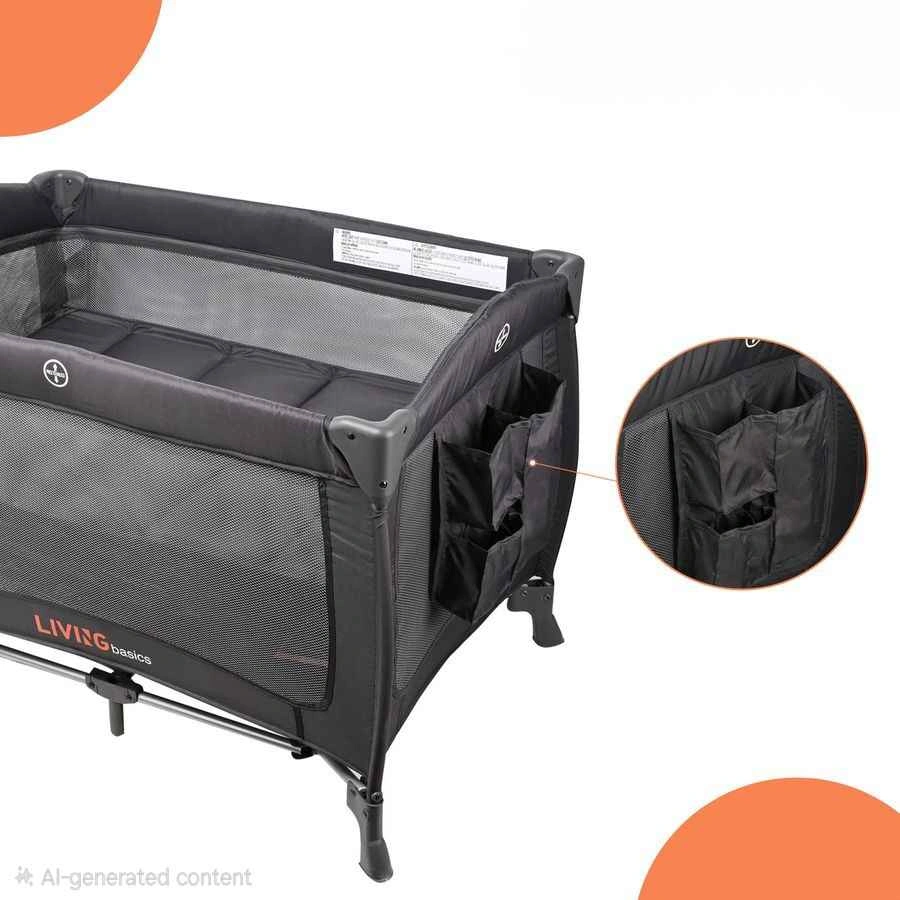 LIVINGbasics 2-in1 Foldable Baby Playard & Bassinet - photo 2