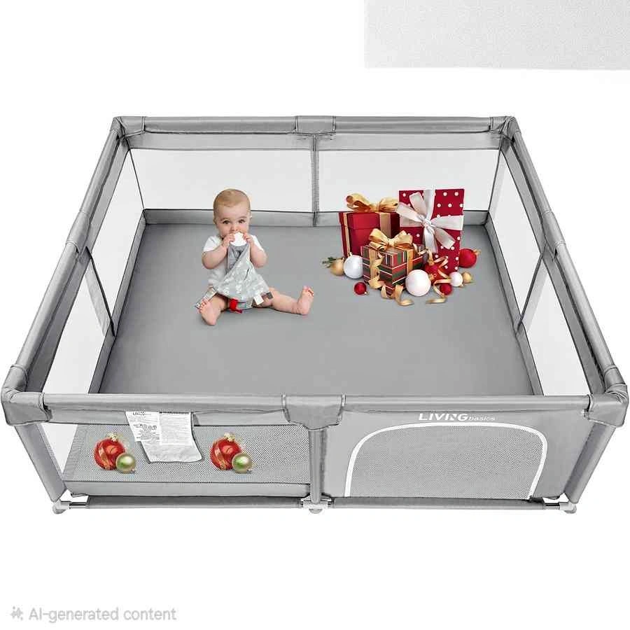 LIVINGbasics Baby Playpen 73''x61'