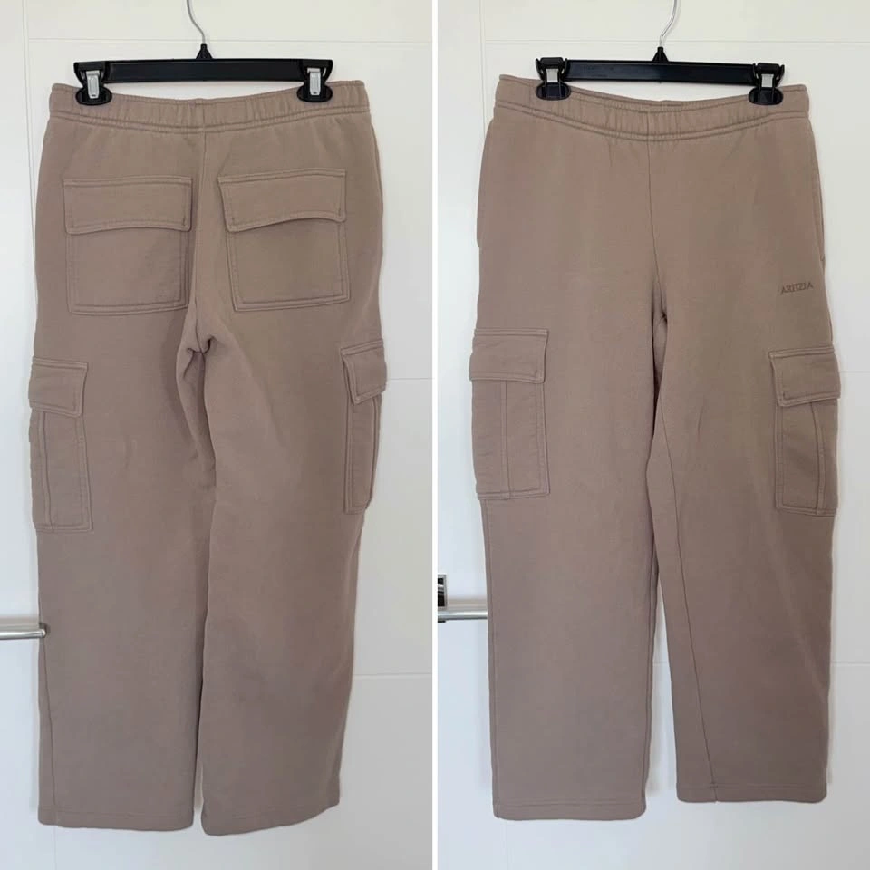 ARITZIA | Cozy Sweatfleece 1/2 Zip & Mega Cargo Sweatpant Set - photo 3
