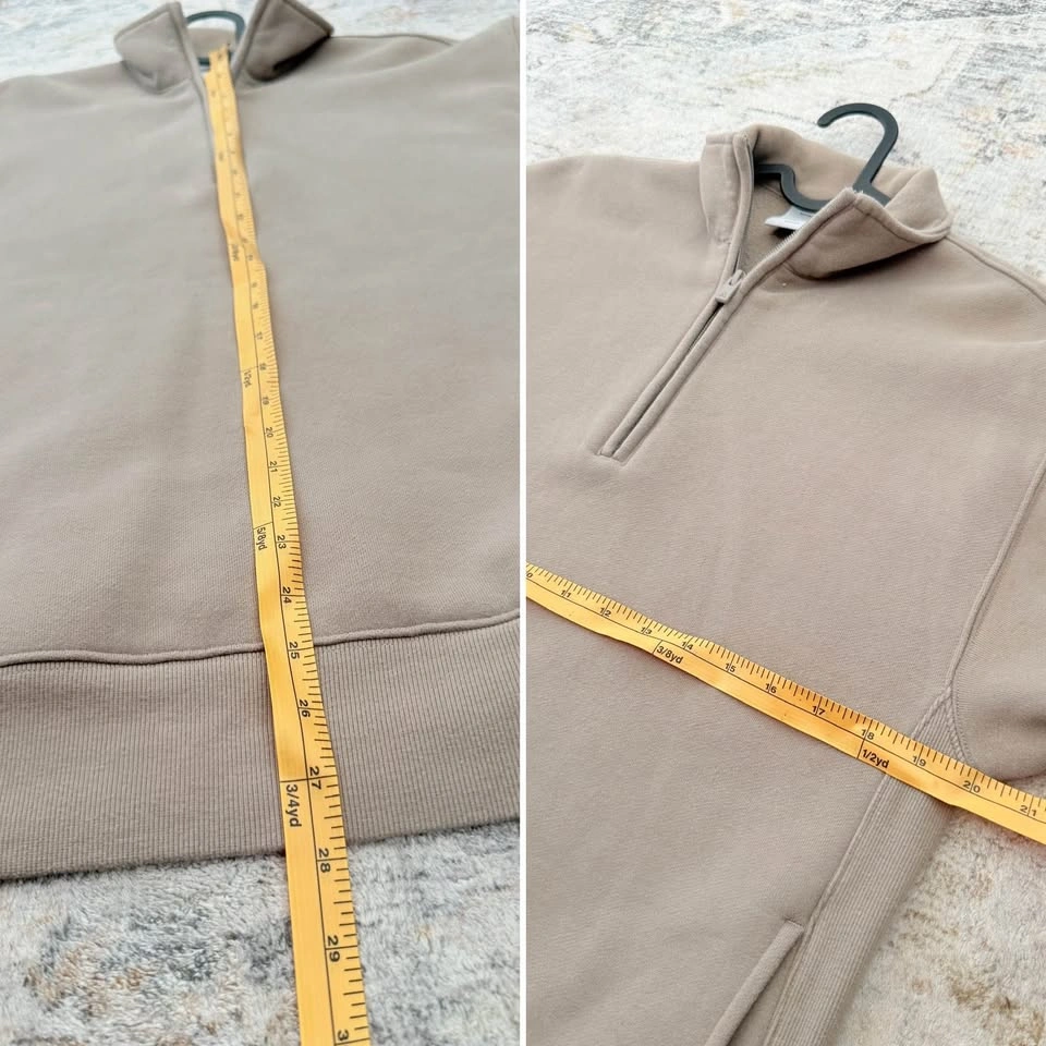 ARITZIA | Cozy Sweatfleece 1/2 Zip & Mega Cargo Sweatpant Set - photo 5