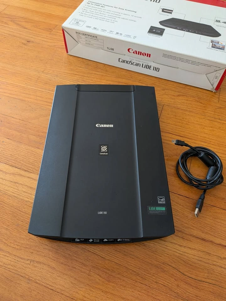 Canon CanoScan LiDE 110 - color image scanner; w original box - photo 3