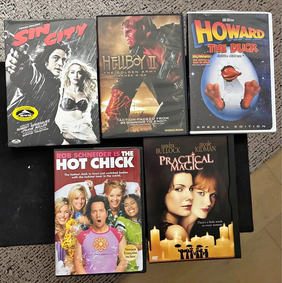 DVD Lot 5 for $5