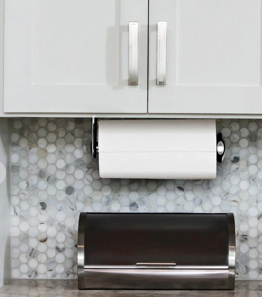 Simplehuman® Quick Load Paper Towel Roll Holder, Brushed Stainle
