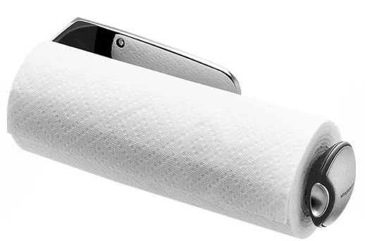 Simplehuman® Quick Load Paper Towel Roll Holder, Brushed Stainle - photo 3