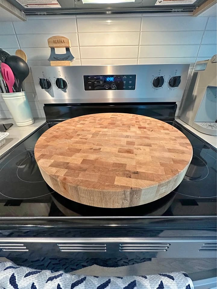 Solid Wood Round Board