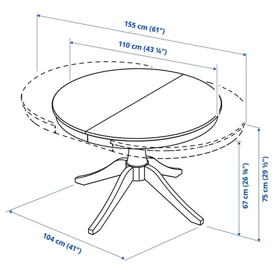 Dining Table & Chairs Set - photo 3