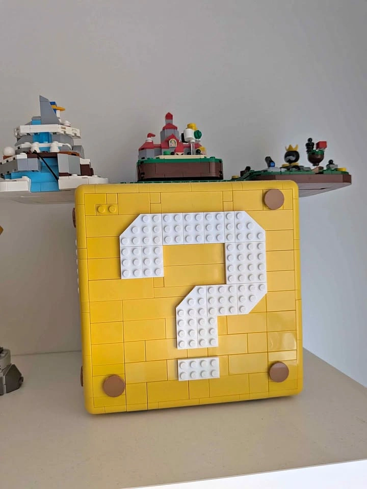 Lego Nintendo Question Block