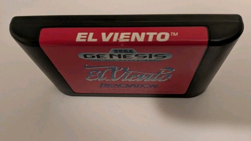 El Viento (Sega Genesis) Rare Platformer, Tested Authentic - photo 3