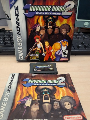 Advance Wars 2 Black Hole Rising GBA - Box, Manual, Cartridge