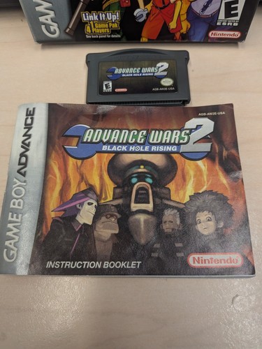 Advance Wars 2 Black Hole Rising GBA - Box, Manual, Cartridge - photo 2