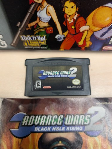 Advance Wars 2 Black Hole Rising GBA - Box, Manual, Cartridge - photo 3