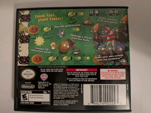 Plants Vs. Zombies - Nintendo DS - photo 2