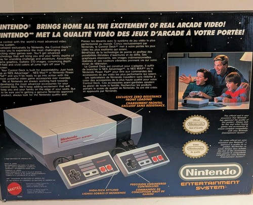 Nintendo NES Console Mattel Canadian Variant NO YELLOWING - photo 2