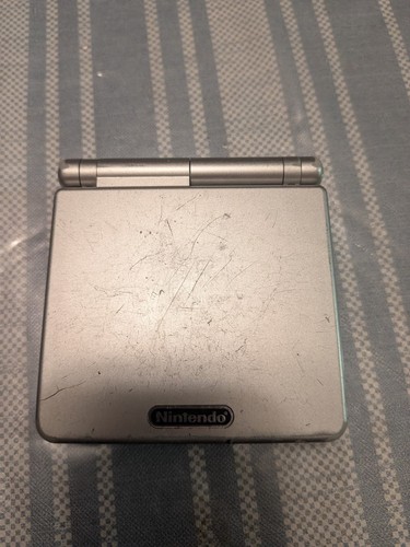 Nintendo Game Boy Advance SP Handheld System - Silver AGS-001 - photo 2