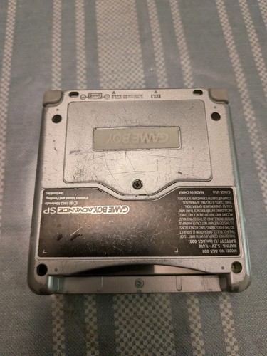 Nintendo Game Boy Advance SP Handheld System - Silver AGS-001 - photo 3