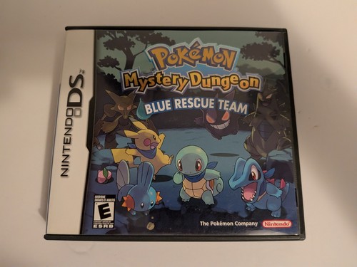 Nintendo DS Pokémon Mystery Dungeon Blue Rescue Team CIB TESTED