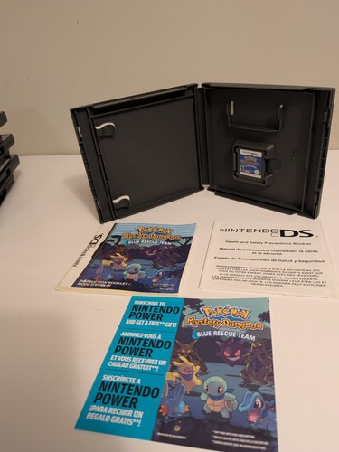Nintendo DS Pokémon Mystery Dungeon Blue Rescue Team CIB TESTED - photo 3