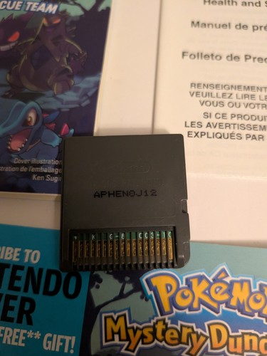 Nintendo DS Pokémon Mystery Dungeon Blue Rescue Team CIB TESTED - photo 5