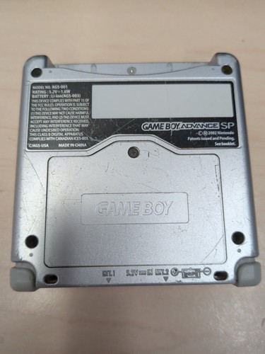 Nintendo Game Boy Advance SP Handheld System - Silver AGS-001 - photo 3
