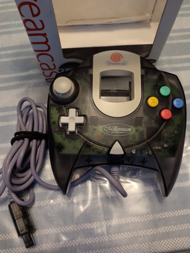 Sega Dreamcast Millennium 2000 smoke black controller HKT-7700-0