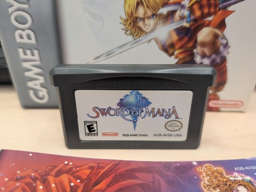 Sword of Mana - Nintendo Game Boy Advance GBA - BOX, GAME AND MA - photo 2