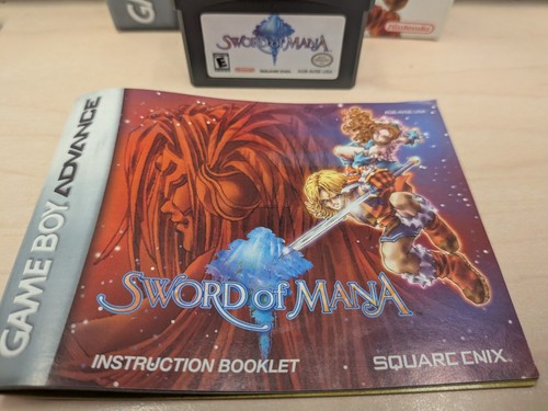 Sword of Mana - Nintendo Game Boy Advance GBA - BOX, GAME AND MA - photo 3