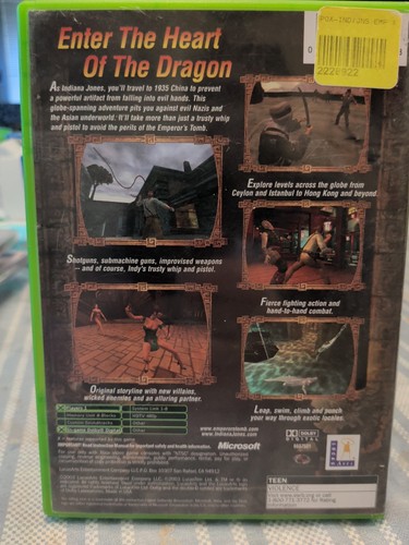 Indiana Jones and the Emperor’s Tomb - Microsoft Xbox Original C - photo 2