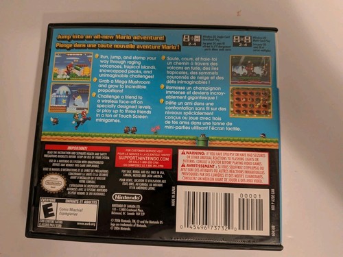 New Super Mario Bros. (Nintendo DS, 2006) COMPLETE - photo 2