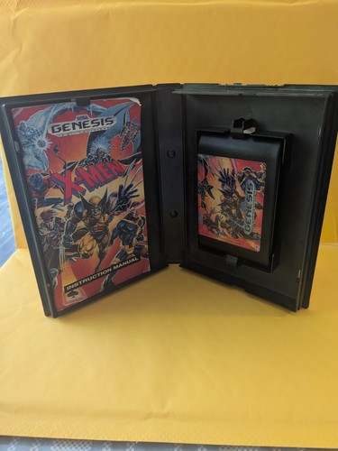 X-Men (Sega Genesis, 1993) Complete W/ Manual. No Poster. Tested - photo 5