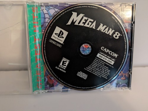 Mega Man 8 Anniversary Edition PlayStation PS1 No Manual - photo 3