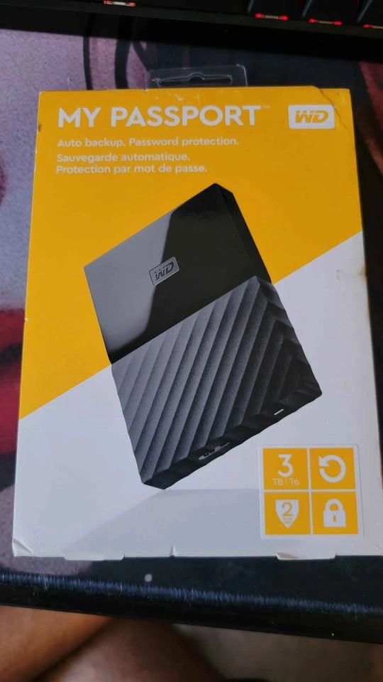WD My Passport 3TB Portable Hard Drive - photo 2