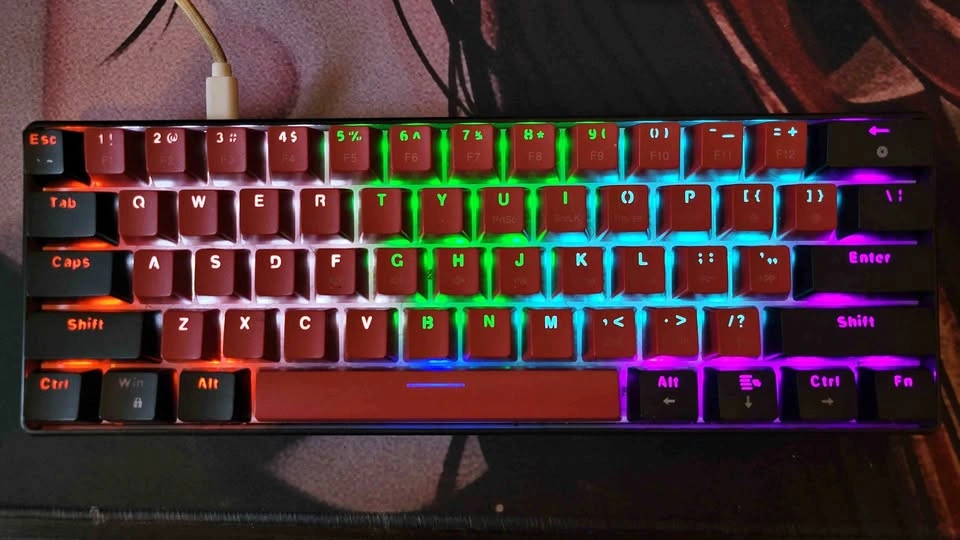 Snpurdiri Colorful 50% Keyboard