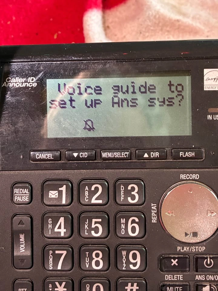 AT&T 3 handset caller id cordless phone answering machine - photo 5