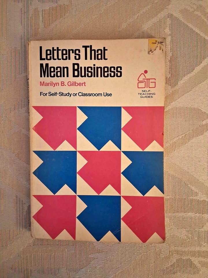 Vintage 1973 "Letters That Mean Business" book