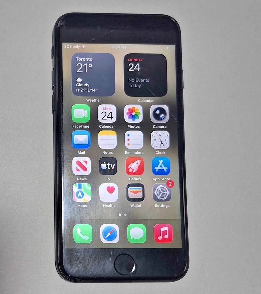 iPhone SE 3rd Gen (2022) 64GB Midnight/Navy Blue - Unlocked