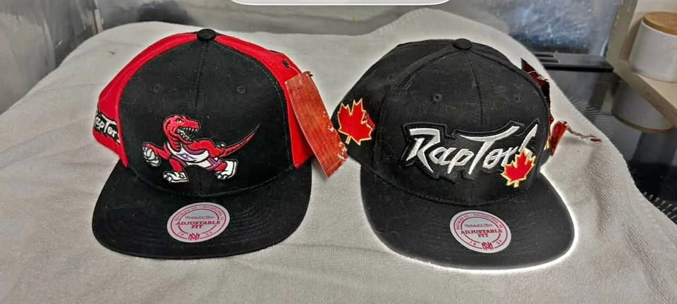Toronto Raptors Mitchell & Ness Snapback Baseball Cap 🏀🦖