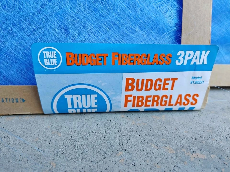 True Blue Budget Fiberglass Air Filter 3-Pack 20x25x1