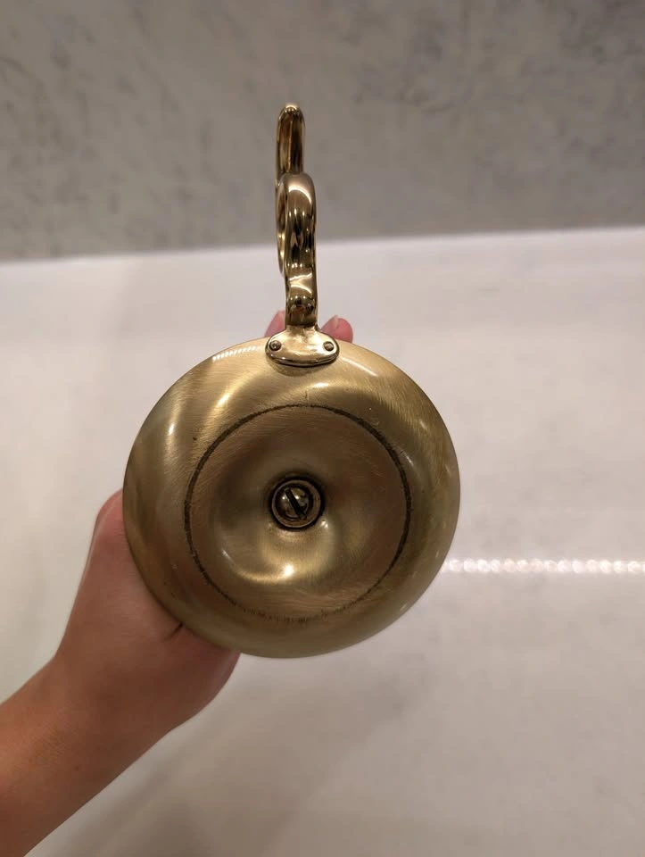 Vintage Solid Brass Chamberstick Candle Holder - photo 5