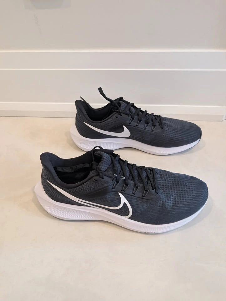 New Nike Air Zoom Pegasus 39 Running Shoes Black Grey Men's 11 - photo 3