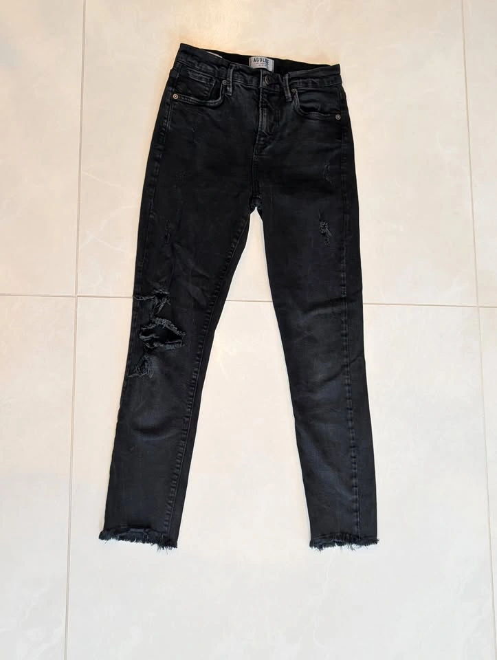 AGOLDE Sophie High Rise Organic Skinny Crop Jeans Size 25