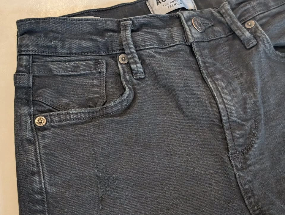 AGOLDE Sophie High Rise Organic Skinny Crop Jeans Size 25 - photo 3
